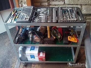 габариты: Тележка-органайзер на колесах, Железо — 1