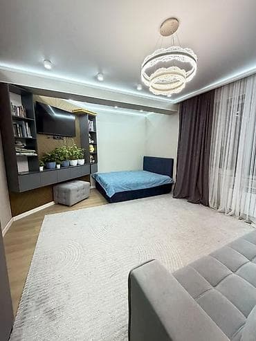Батирлер: 1 бөлмө, 55 м², Жал мкр (а.и. Жогорку, Ортоңку, Төмөнкү) 10 кабат — 4