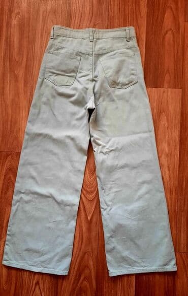 джинсы на девочку: Джинсы, Прямые, L — 4