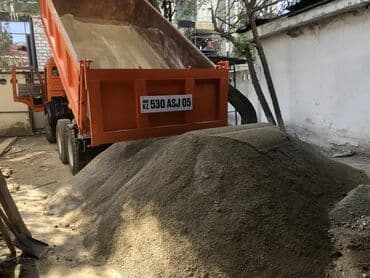 Песок, Ивановский карьер, В тоннах, Камаз