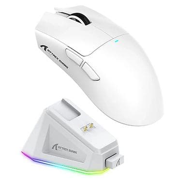 logitech mx keys: Attack Shark x11 - Форм‑фактор: эргономичный симметричный корпус — 1