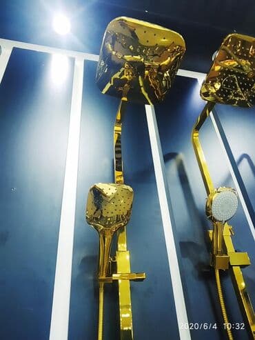 мебель для ванной бишкек: Душевная стойка цвет золото №97908 наш адрес АЮ GRANDул Чокана — 3