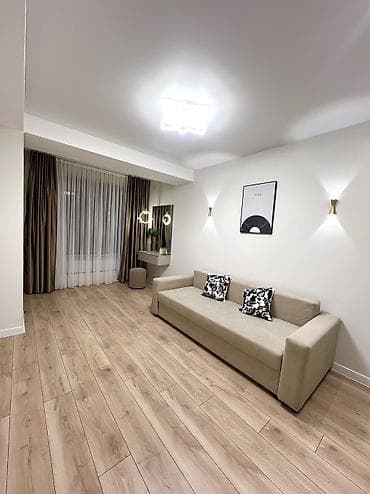 квартира жер там: 1 комната, 43 м², Евроремонт — 3