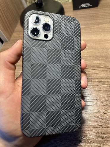 pixel 10: IPhone 12 Pro, Б/у, 128 ГБ, White Titanium, Защитное стекло, Чехол, 100 % — 1