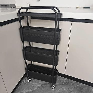 mini projector: Узкая многоярусная этажерка-органайзер на колесах - Форм-фактор — 10