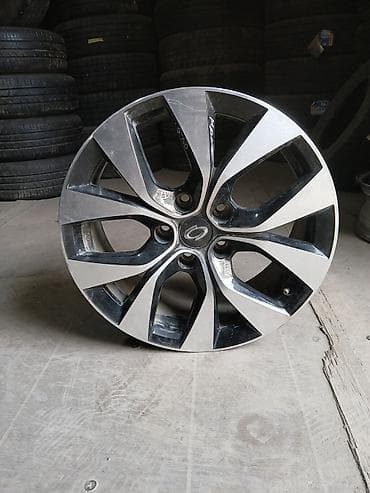 Литые Диски R 17 Hyundai, Комплект, отверстий - 4, Б/у