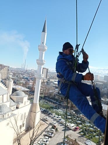 Дизайн, проектирование: Промышленный альпинизм, Сварочные работы на высоте, Высотный клининг Больше 6 лет опыта — 4