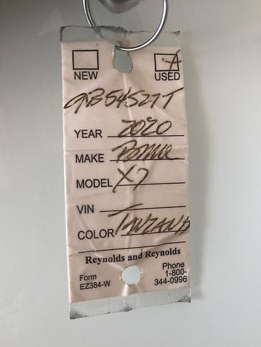 Топливные баки: Ключ BMW 2020 г., Оригинал — 2