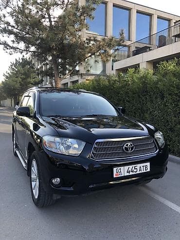 управляемая машина: Toyota Highlander: 2008 г., 3.3 л, Автомат, Гибрид, Кроссовер — 3
