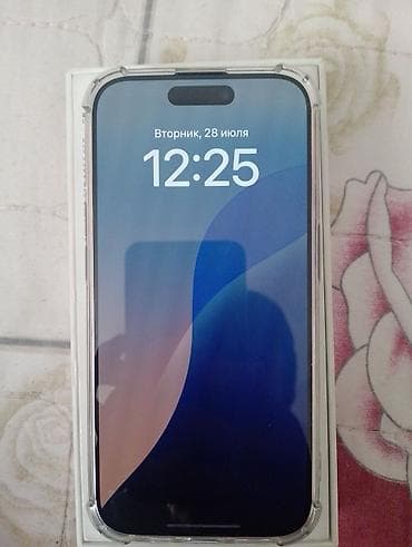 IPhone 15 Pro, Б/у, 512 ГБ, Blue Titanium, Чехол, Кабель, Коробка, 87 %