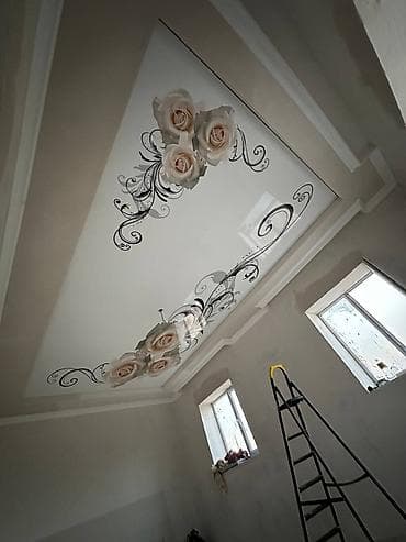 усилитель тока: Натяжной потолок Матовое Монтаж — 3