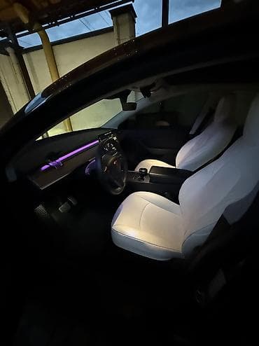 Транспорт: Tesla Model Y: 2021 г., Электромобиль, Кроссовер — 5