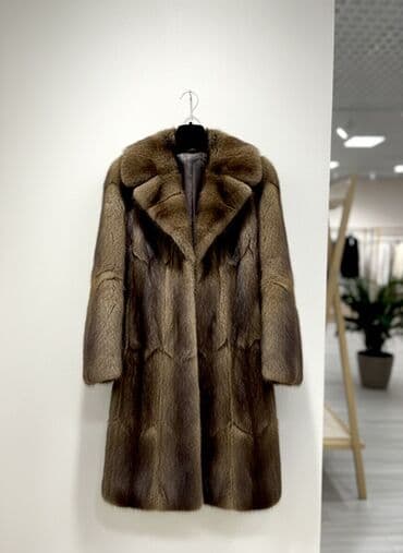 Scion: Шуба из натурального меха норки, длина миди/ниже колена. Классический — 1