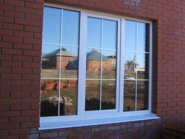 установка желобов и водосточных труб цена: Пластиковое окно на заказ, Тип окна: Стандартные, Бесплатная установка, Без рассрочки — 7