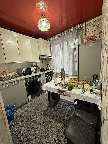 однушка на продаже бишкек: 3 комнаты, 59 м², 104 серия, 1 этаж, Евроремонт — 9