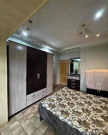3 3: 3 комнаты, 63 м², Аламедин-1 мкр 105 серия, 1 этаж, Евроремонт — 5
