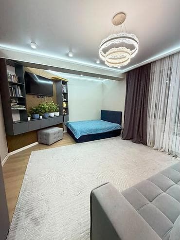 Батирлер: 1 бөлмө, 55 м², Пишпек Элитка, 10 кабат, Евро оңдоо — 9