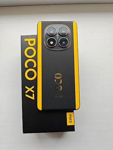 Poco X7, Б/у, 256 ГБ, цвет - Черный