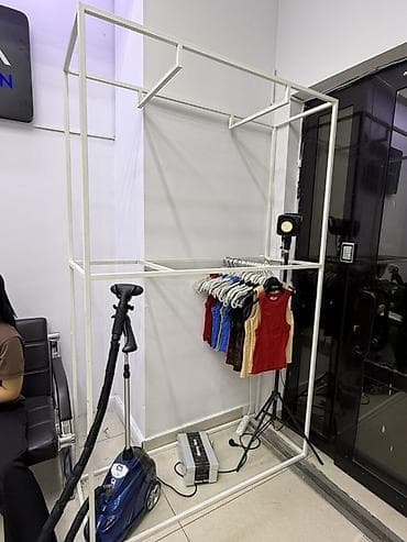 Металлический торговый гардеробный каркас/стойка для одежды -