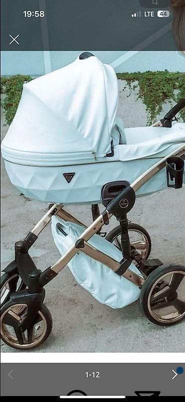 Коляски: Коляска Junama Diamond (Individal) 2 в 1, белая - Комплектация — 1