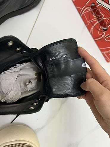 Ботинки: Мужские ботинки, 41, Alexander McQueen, Б/у, цвет - Черный, Самовывоз, Платная доставка — 3