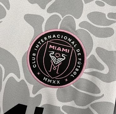 tech flece: Футбольная футболка Inter Miami x A Bathing Ape (BAPE) - — 6