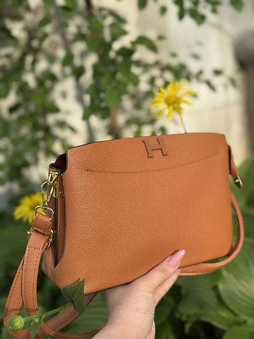 сумки гермес: Классическая сумка, Материал: Натуральная кожа, Застежка на молнии, Женские — 2