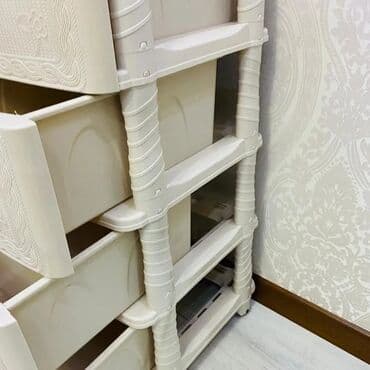 шкаф для барби: Комод Пластиковые комоды Выдвижные ящики Тумба Шкаф для вещей Комод — 5