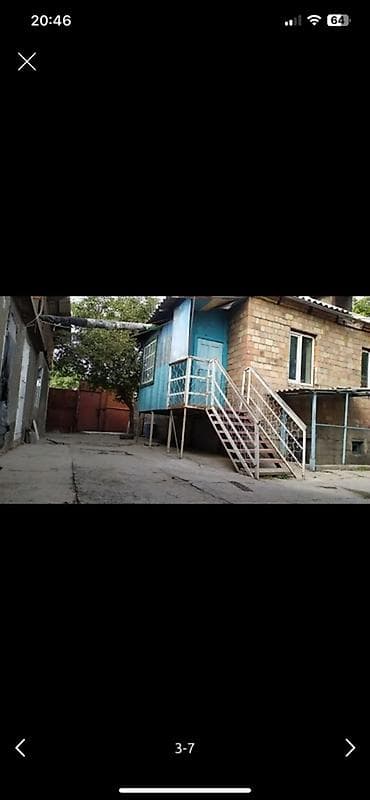 дом село беш кунгой: Продаётся дом с участком. Обменяю частный полу подвальный кирпичный — 3