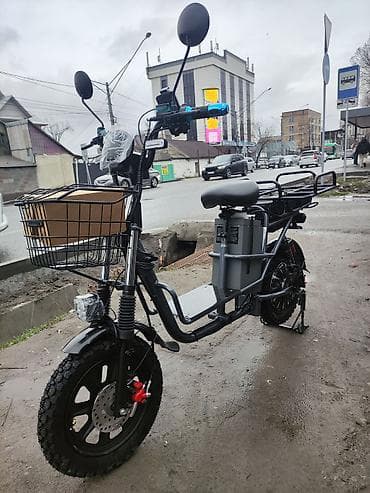 Транспорт: Аренда электровелосипеда всего за 13000 сом в месяц в комплекте 2 акб — 2