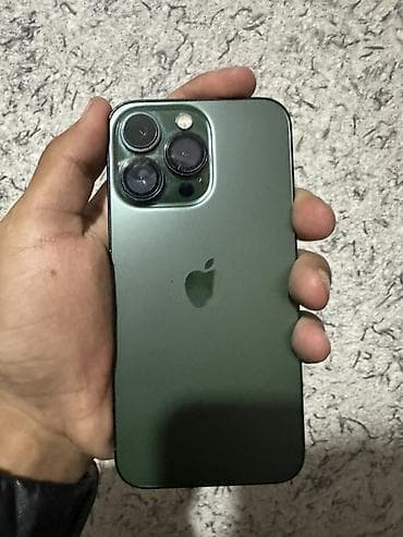 13 про 256: IPhone 13 Pro, Б/у, 256 ГБ, Alpine Green, Зарядное устройство, Защитное стекло, Чехол, 79 % — 2