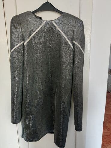 Набор из трех женских вещей в черном цвете: 1) Платье-бюстье мини с