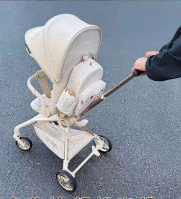 электро колесо на велосипед: Коляска, цвет - Коричневый, Б/у — 8