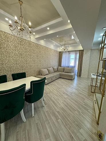 flat kant: 2 комнаты, С мебелью полностью — 1