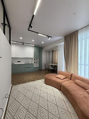 seven development: 3 комнаты, 82 м², Асанбай мкр Элитка, 11 этаж, Дизайнерский ремонт — 2