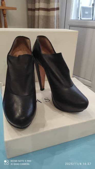 обувь для работы: Женская обувь, набор из 4 пар. 1) Ботильоны на высокой шпильке с — 7