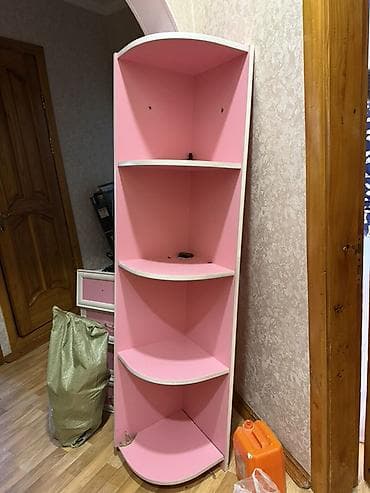 Дом и сад: Детская гарнитура, Для девочки, ДСП, цвет - Розовый — 7