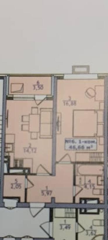 мини гес: 1 комната, 45 м² — 2