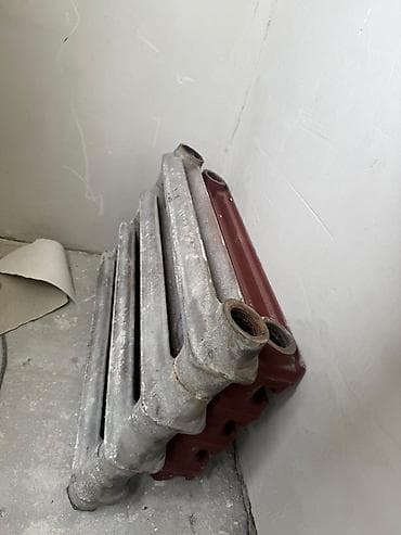 Чугунные радиаторы отопления (горизонтальная компоновка, 3 секции