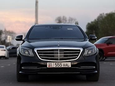 Mercedes-Benz S-Class: 2019 г., 3 л, Автомат, Бензин, Седан