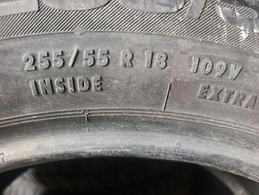 25555 r18: Пара зимних шин 255/55 R18 109V - Тип: зимние, ненаправленный рисунок — 2