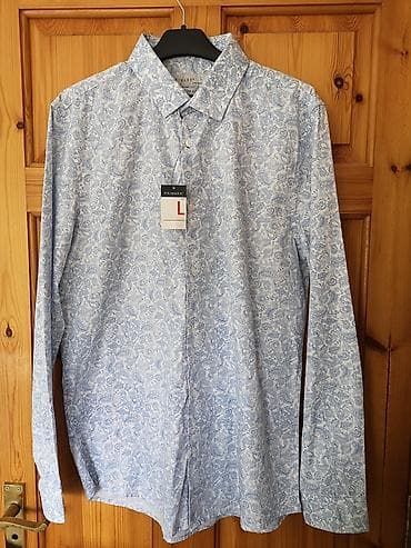 италия итальянское италии: Рубашка мужская PRIMARK100%cotton производство Bangladesh — 1