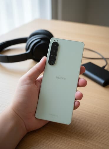 Sony Xperia 1, цвет - Серебристый at lalafo.kg Sony Xperia 1, цвет - Серебристый
