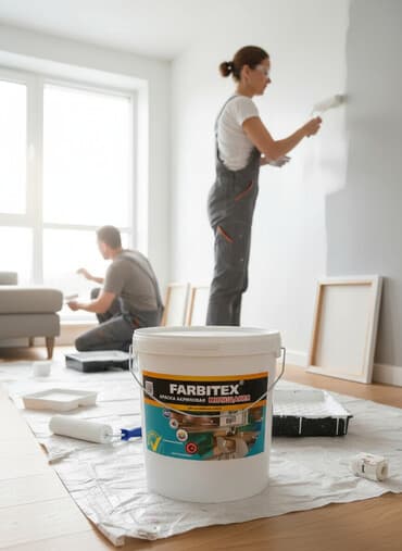 оптом краски: Водоэмульсионная краска европейского качества.производства abc farben — 1