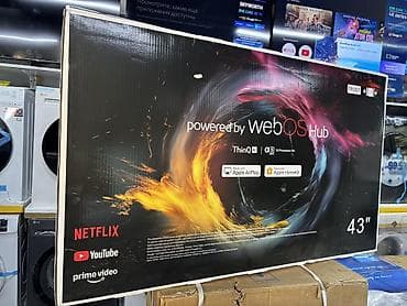 телевизов: 🔥🔥АКЦИЯ ‼️👍👍 У НАС САМЫЙ НИЗКИЙ ЦЕНЫ. АКЦИЯ!!! LG WEBOS 43 ДЮМ — 8