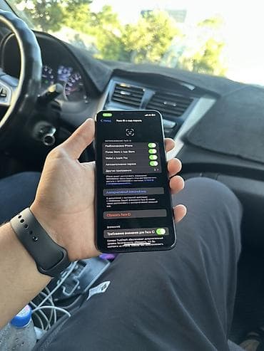 mac studio: IPhone Xs Max, Б/у, 64 ГБ, Space Gray, Защитное стекло, 74 % — 3