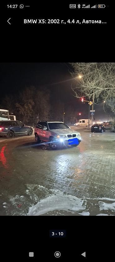 авто элек: BMW X5: 2002 г., 4.4 л, Автомат, Жол тандабас — 2