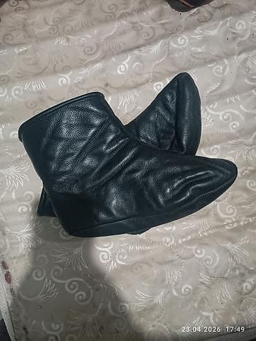 домашняя обувь: Кожаные массы размер 39 - Материал: мягкая натуральная кожа сверху. - — 2