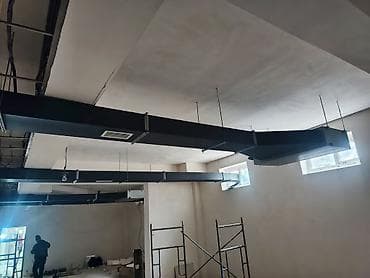 Монтаж вентиляции приток вытяжки
 офис кафе дом квартира магазины — 9