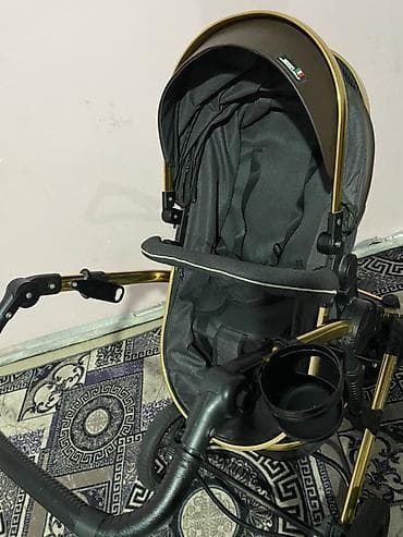 Балдардын кийим-кечелери жана бут кийимдери: Балдар арабасы, түсү - Кара, Колдонулган — 4